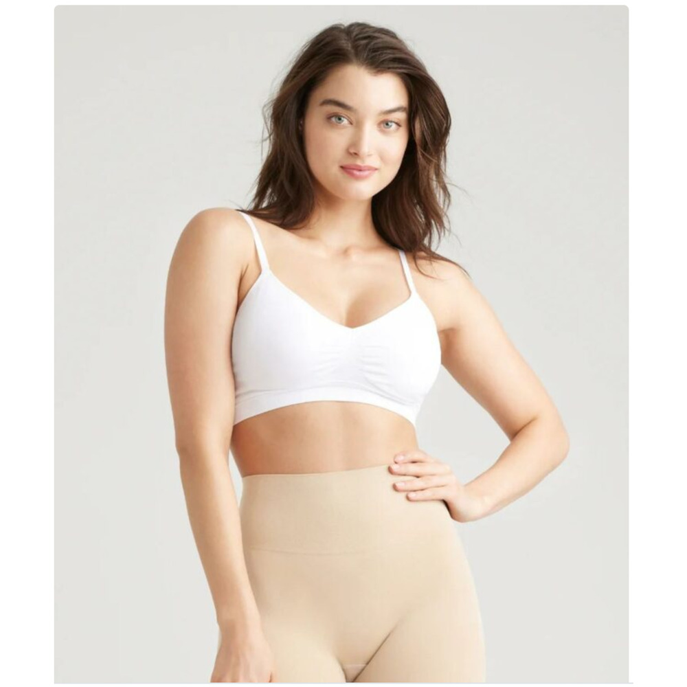 YUMMIE ULTRALIGHT SHAPEWEAR SHORTIE FRAPPE SZ 1X/2X YT5-159